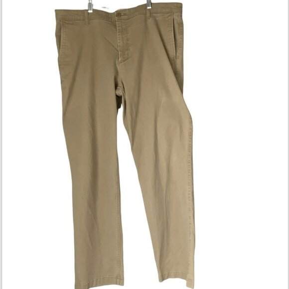 TAN Colour Cotton Dockers Men’s Pants Waist 38 Length 34, Good Condition - Picture 1 of 11